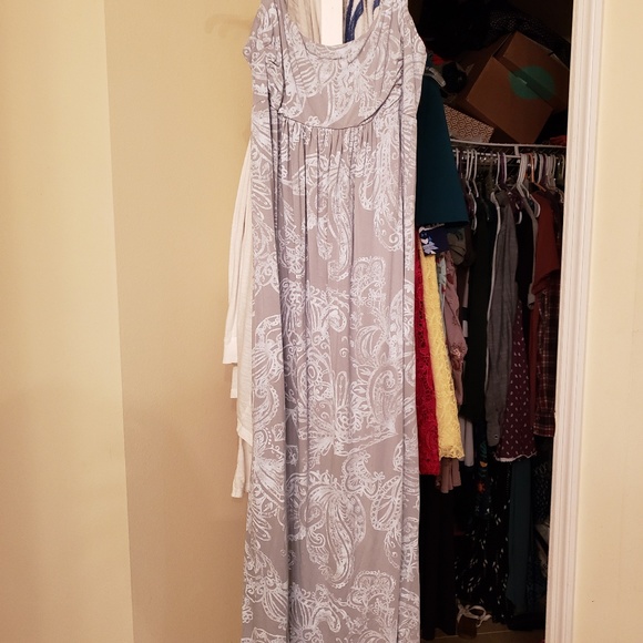 Gray maxi dress - Picture 2 of 2